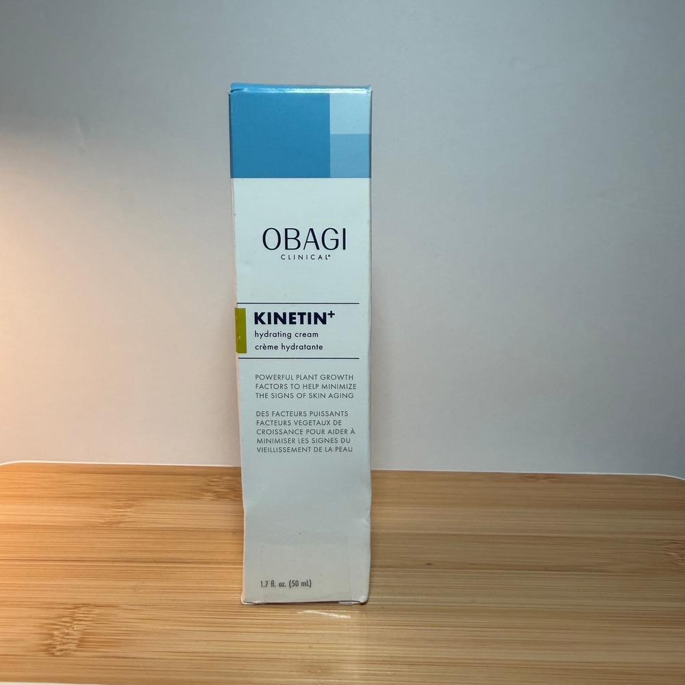 Obagi Clinical Kinetin+ Hydrating Cream Anti-Aging Face Moisturizer 1.7oz NIB